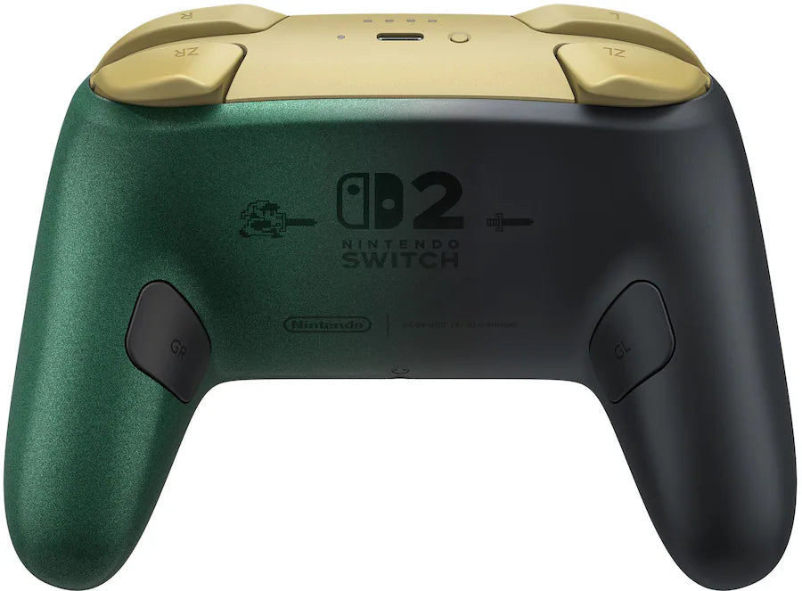 Nintendo - Switch 2 Pro Controller – The Legend of Zelda – 40th Anniversary Edition in store pickup only