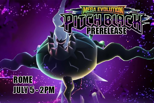 Rome Pokemon Pitch Black Prerelease