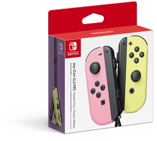 Joy-Con Pastel Pink & Pastel Yellow - Nintendo Switch